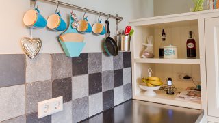 Nostalgische Keuken Zwart-Wit