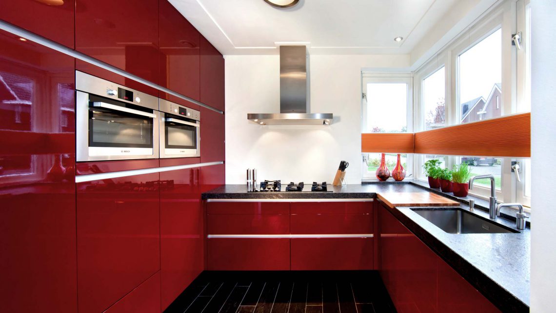 Rode Keuken Hoogglans